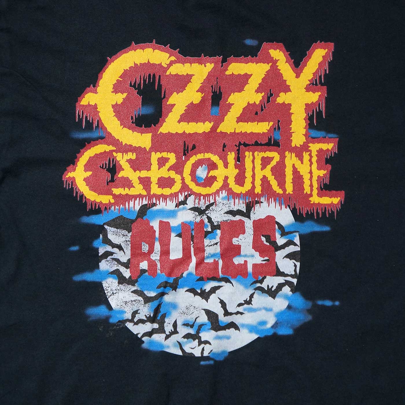 OZZY OSBOURNE T Blue Demon-Black
