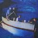 Echo ＆ The Bunnymen Tシャツ Ocean Rain-Navy Blue