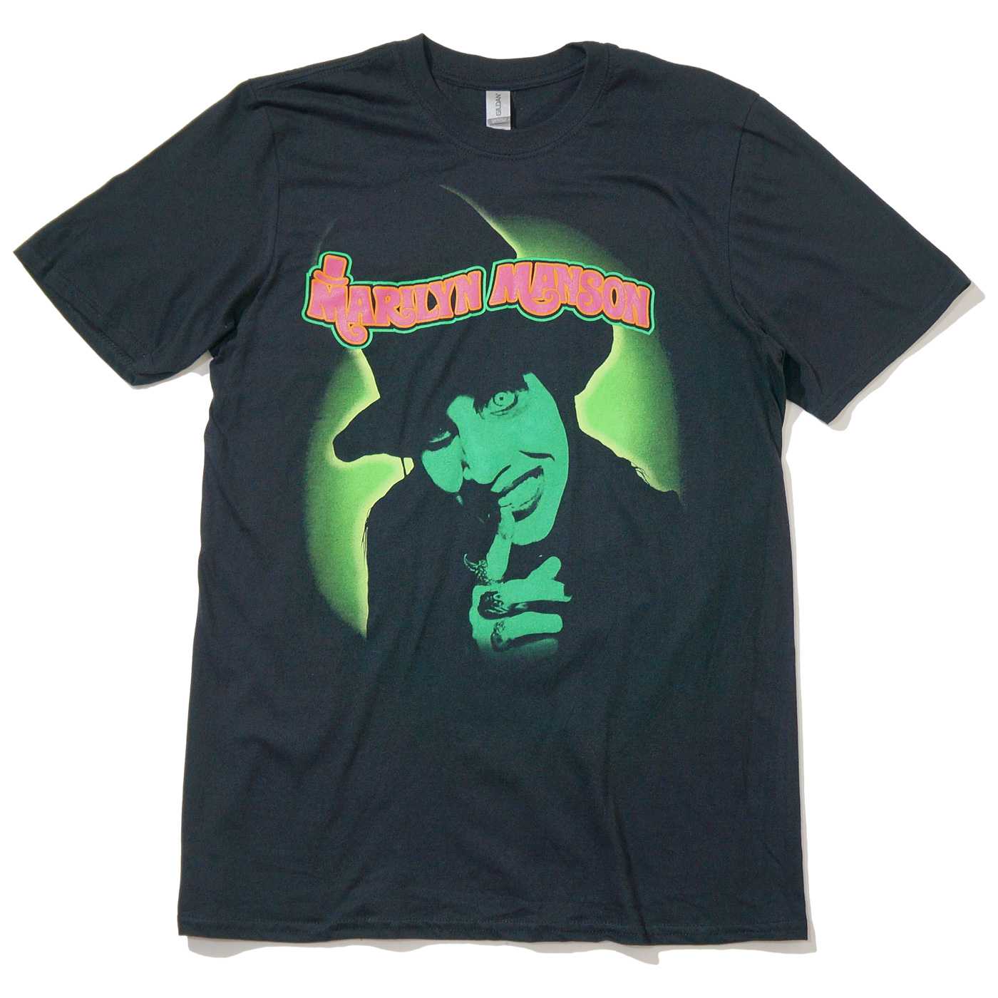 2008 MARILYN MANSON フェイス バンド Tシャツ 2008 MARILYN MANSON フェイス バンド Tシャツ