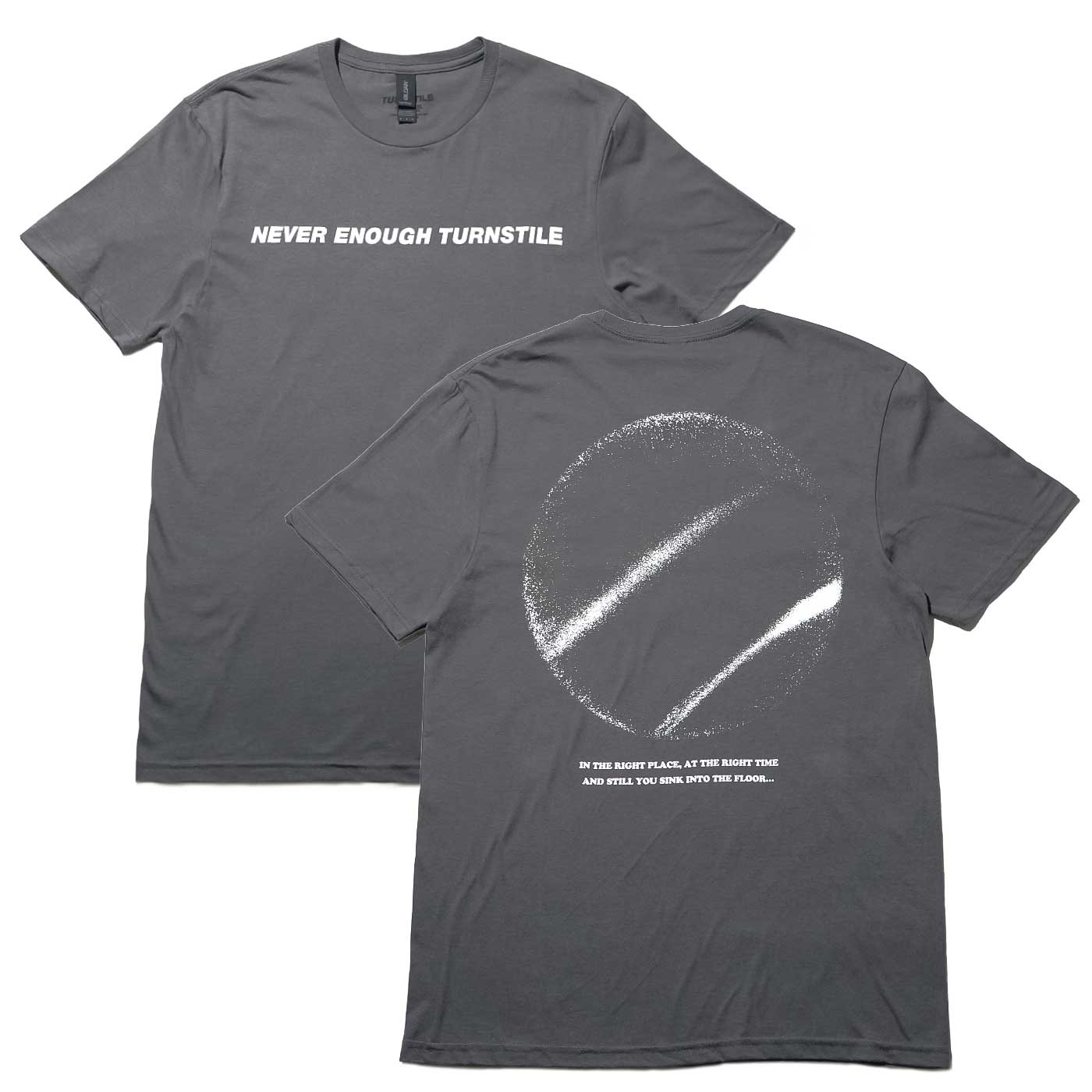 TURNSTILE T����� Right Place,Right Time(UK)-Charcoal Grey