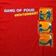 GANG OF FOUR Tシャツ Entertainment-Red