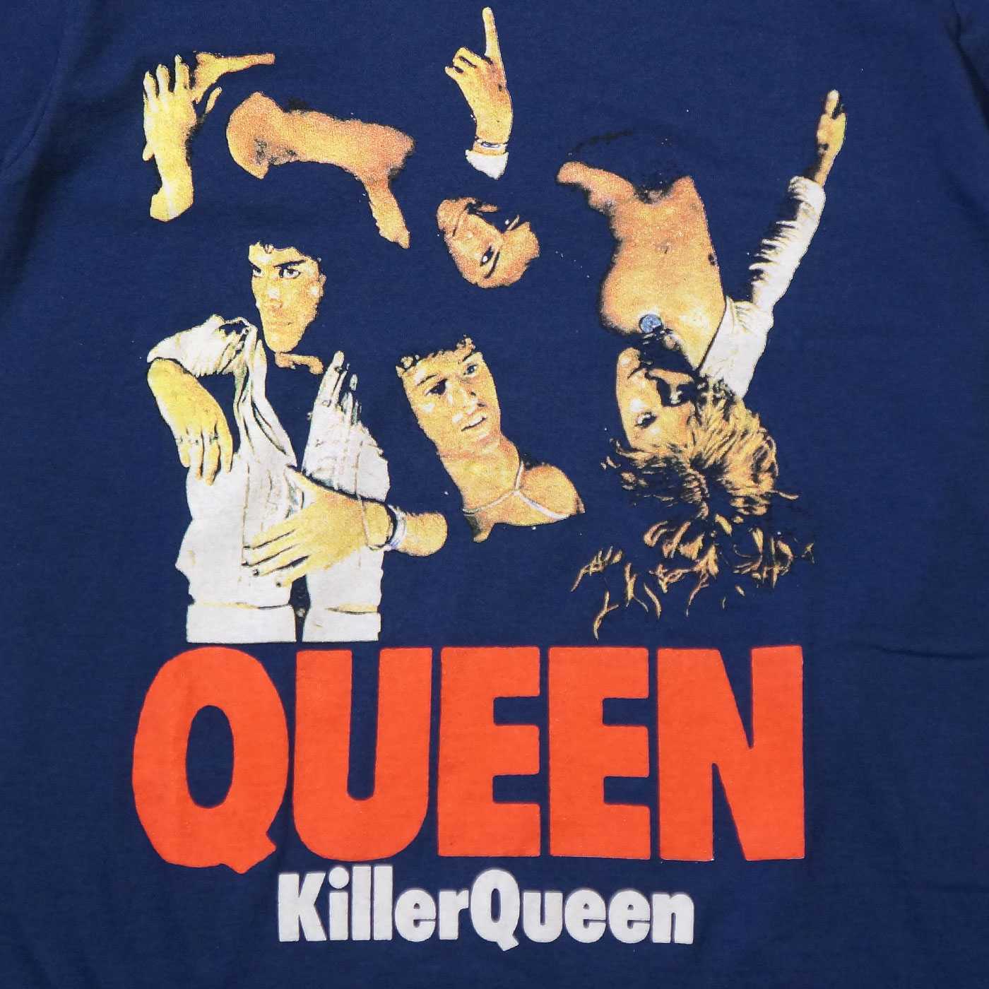 QUEEN Tシャツ Killer Queen-Navy | OSOMALO バンドTシャツの通販