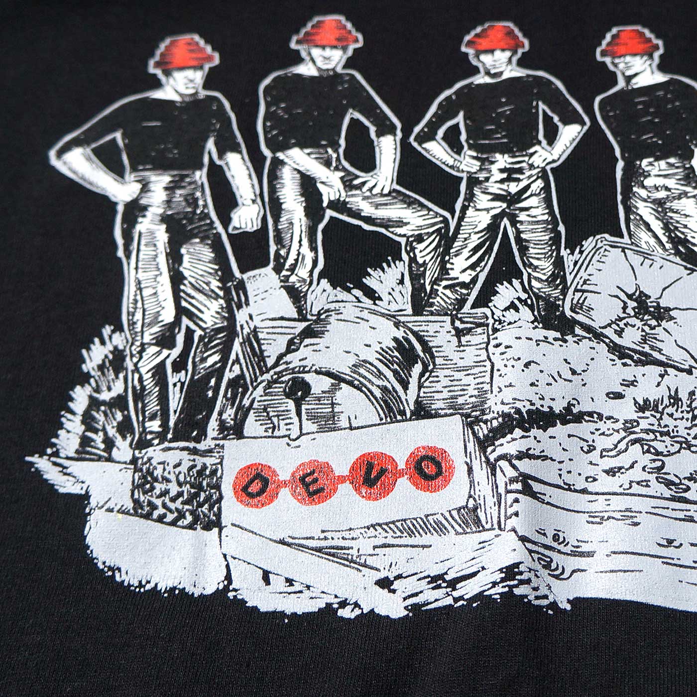 DEVO T  Deep Deep DNA-Black