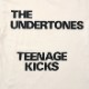 THE UNDERTONES Tシャツ Teenage Kicks Text-Natural