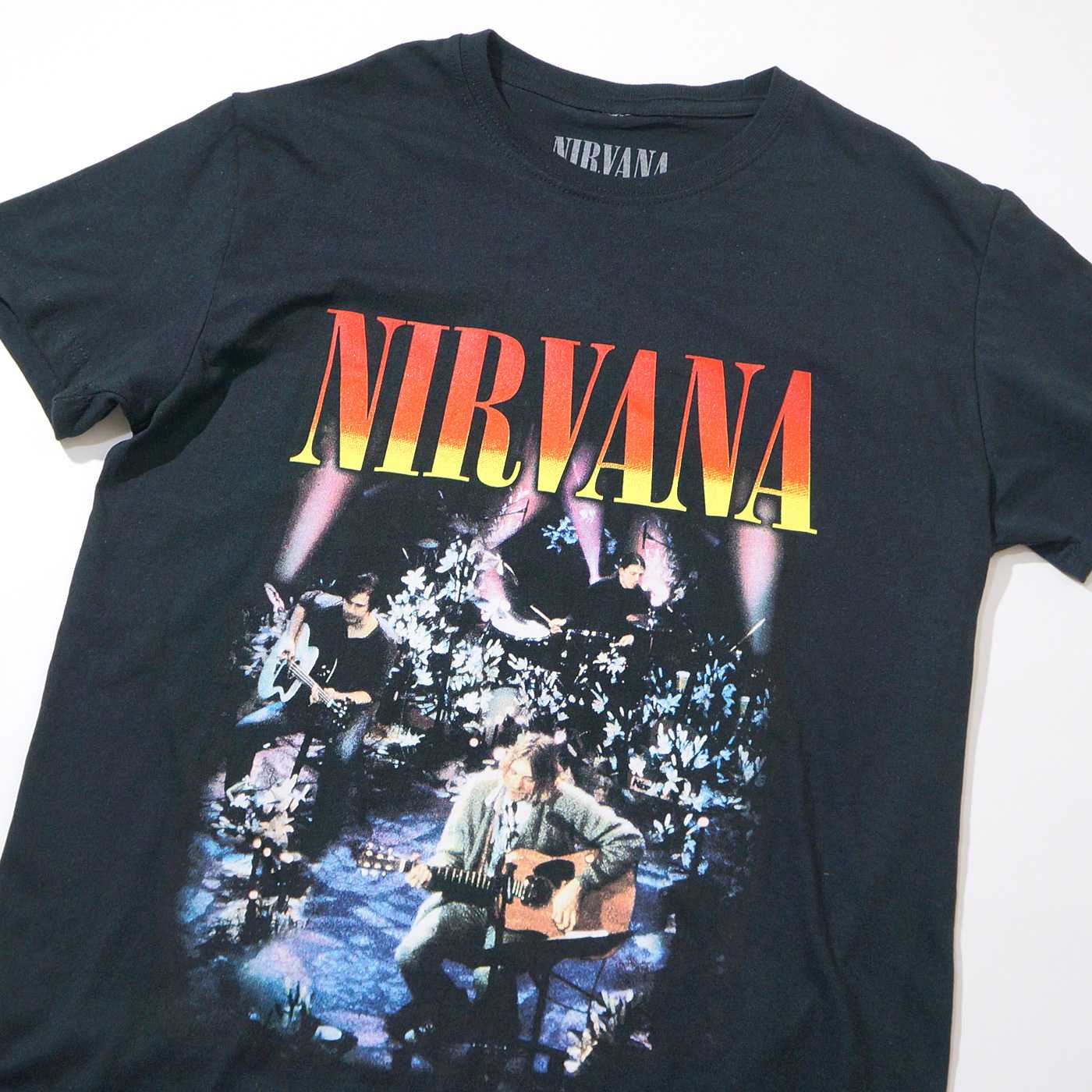 NIRVANA Tシャツ Unplugged-Black | OSOMALO バンドTシャツの通販