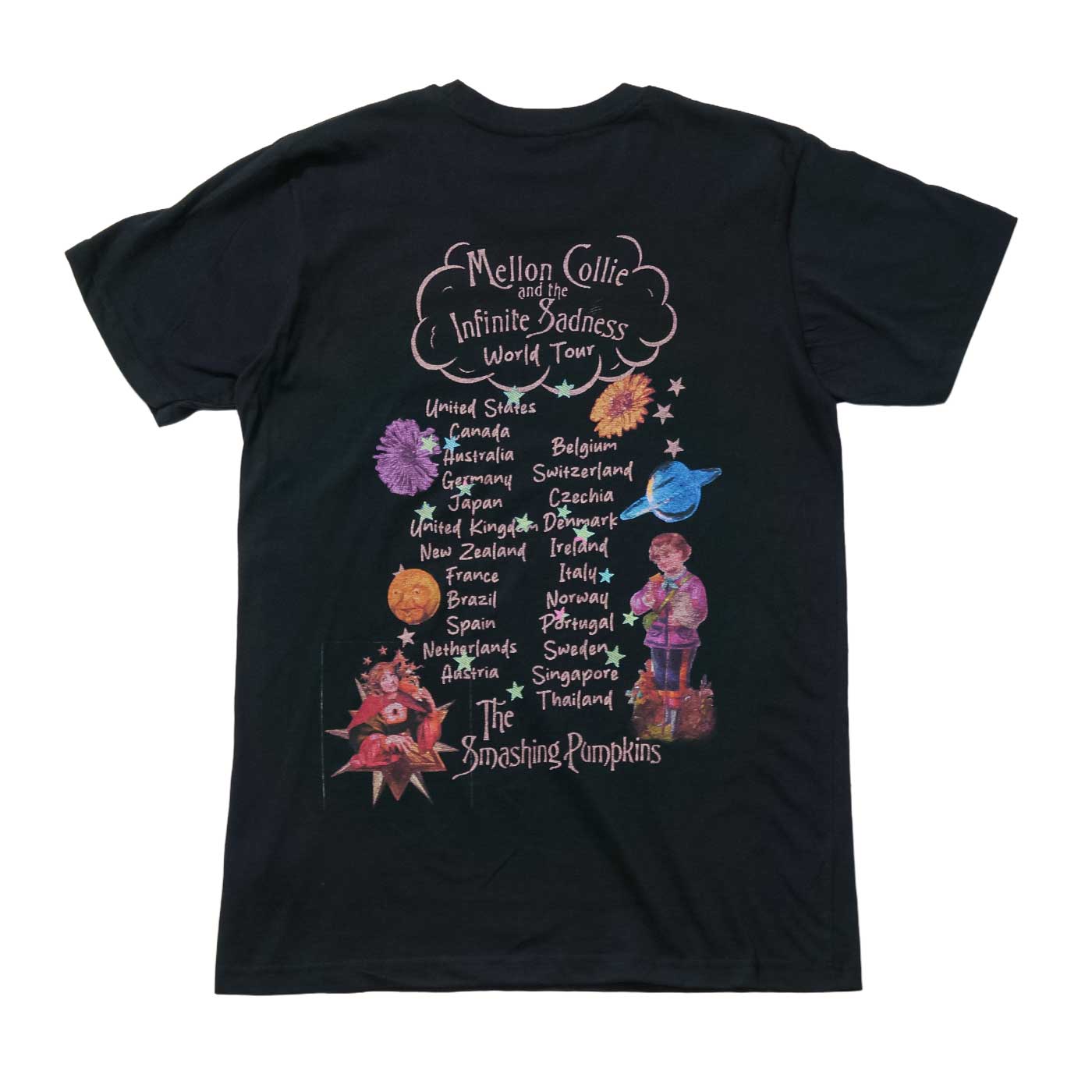 The Smashing Pumpkins T����� Celestial Collage Premium Carbon(Bp)-Black
