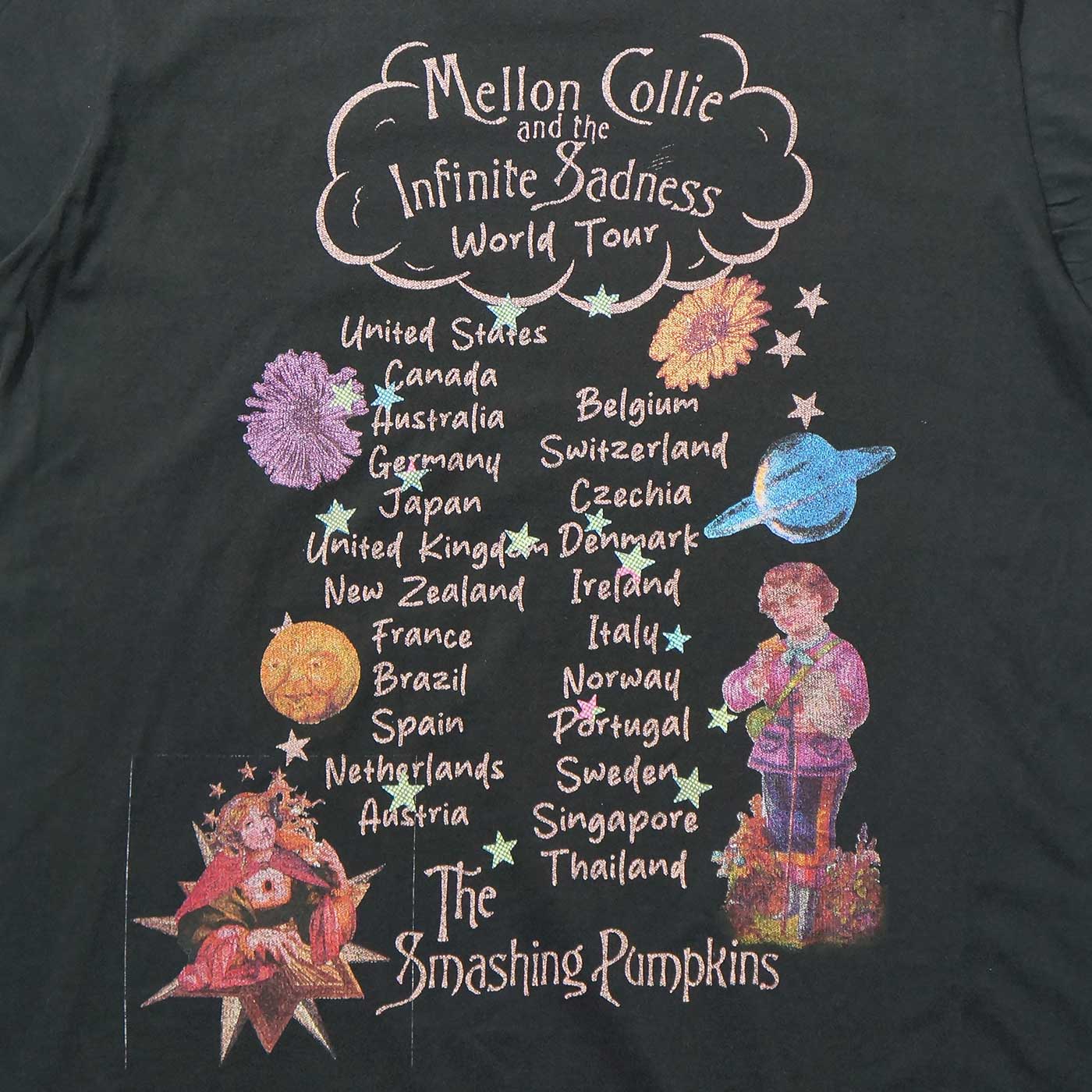 The Smashing Pumpkins T����� Celestial Collage Premium Carbon(Bp)-Black