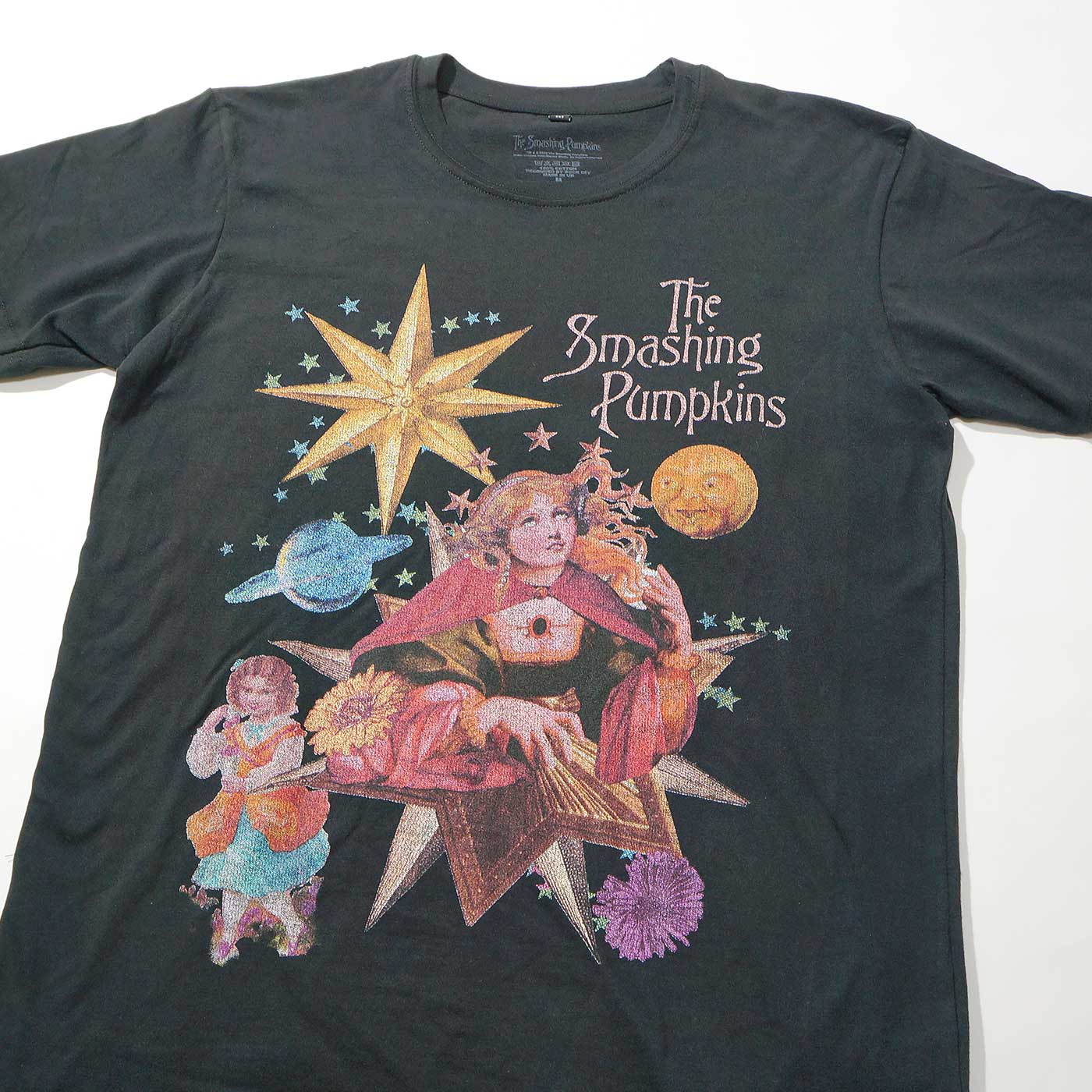 The Smashing Pumpkins T����� Celestial Collage Premium Carbon(Bp)-Black