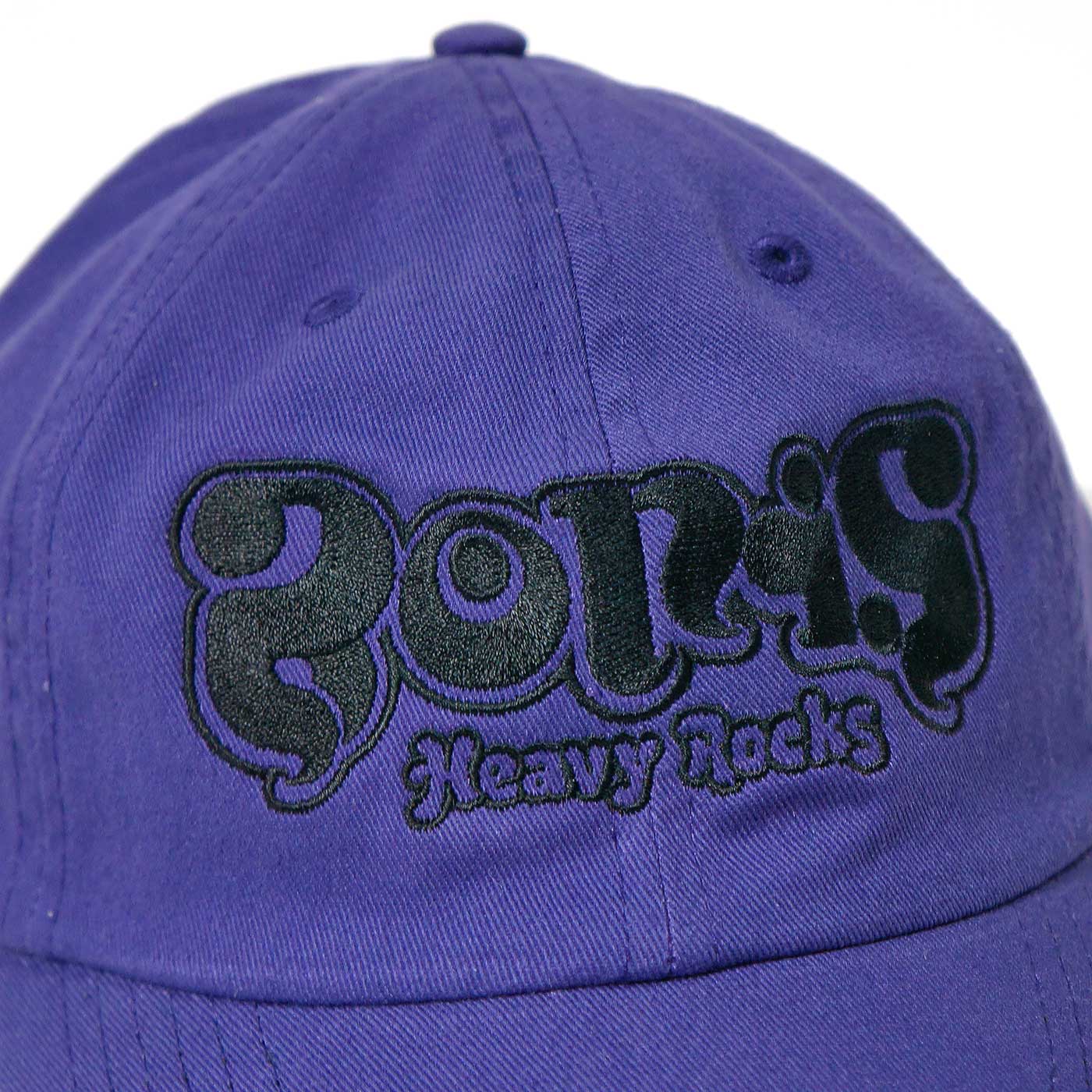 BORIS ����å� Heavy Rock Black Logo-Purple