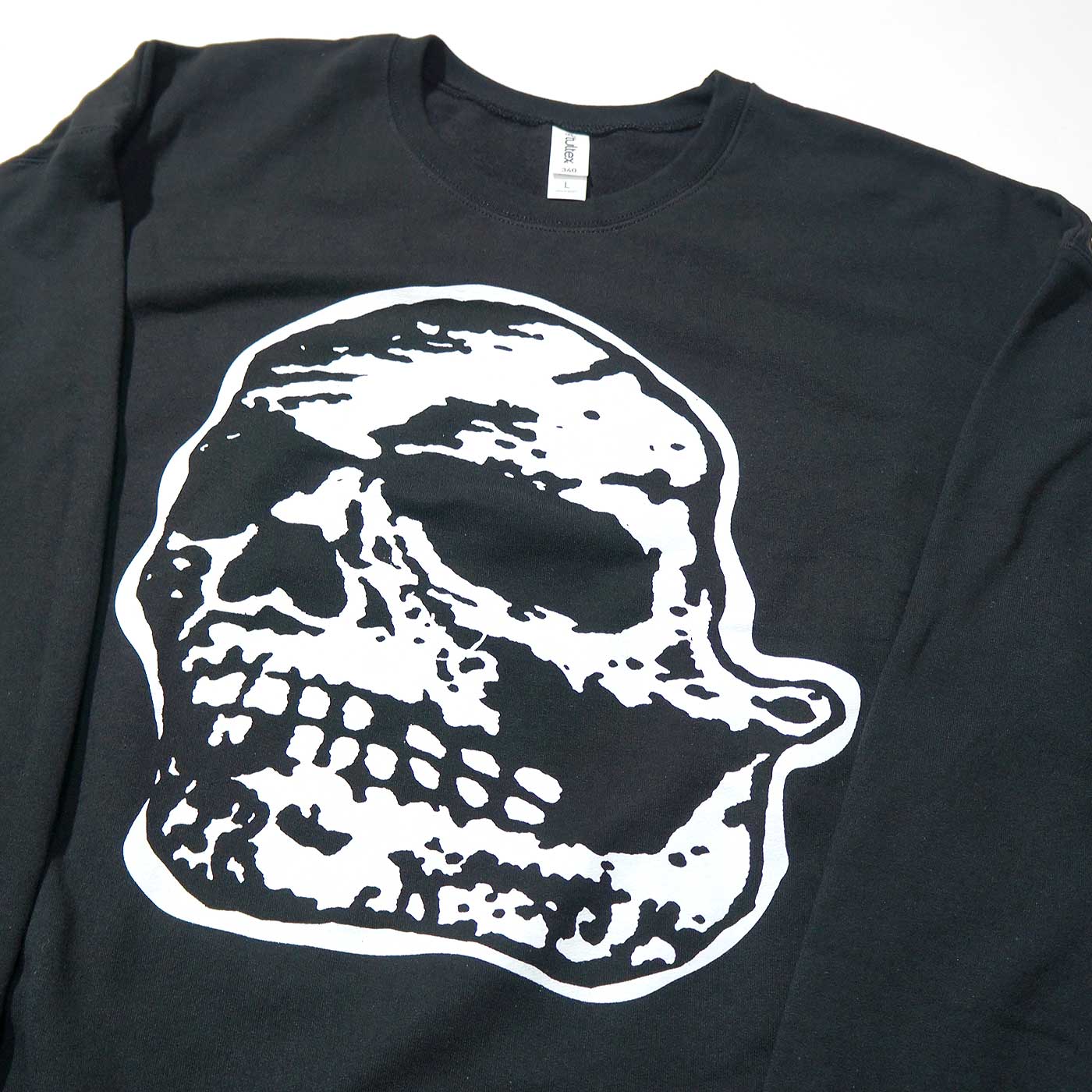 ORCHID �������åȥ���� Skull Crewneck Sweatshirt-Black