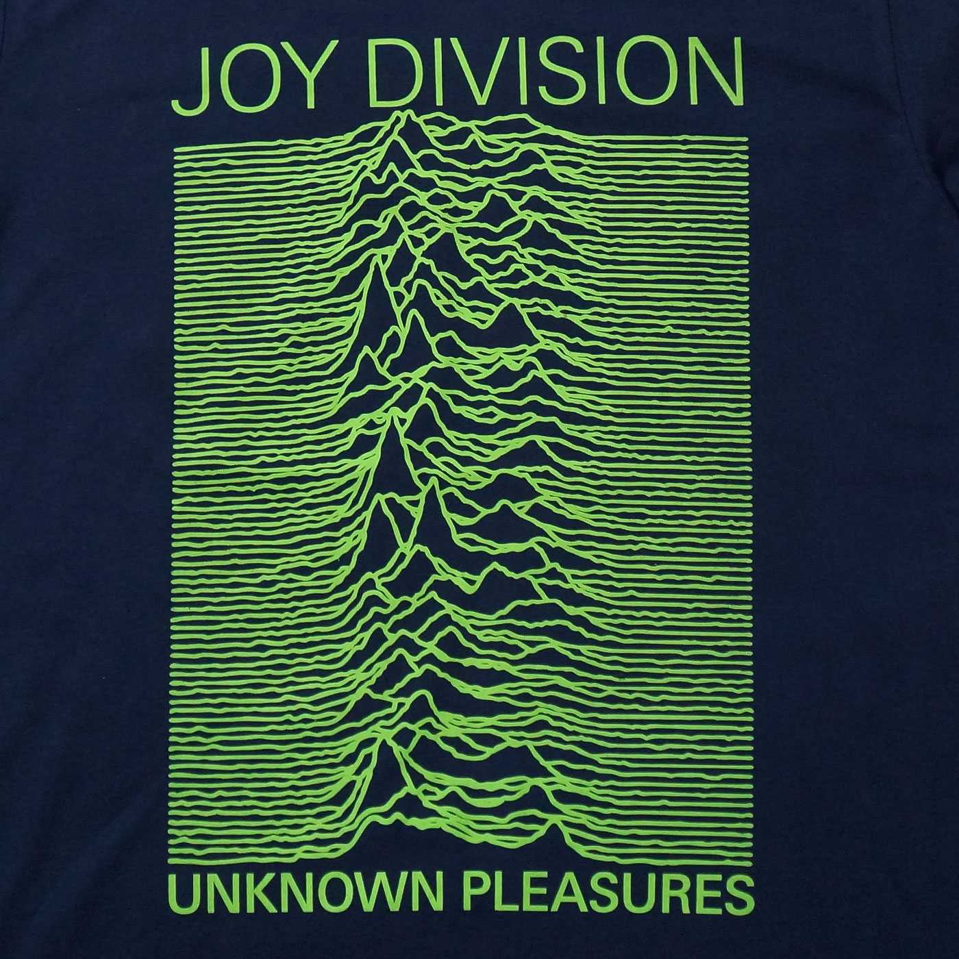 JOY DIVISION Tシャツ Unknown Pleasures-Navy | OSOMALO バンドT