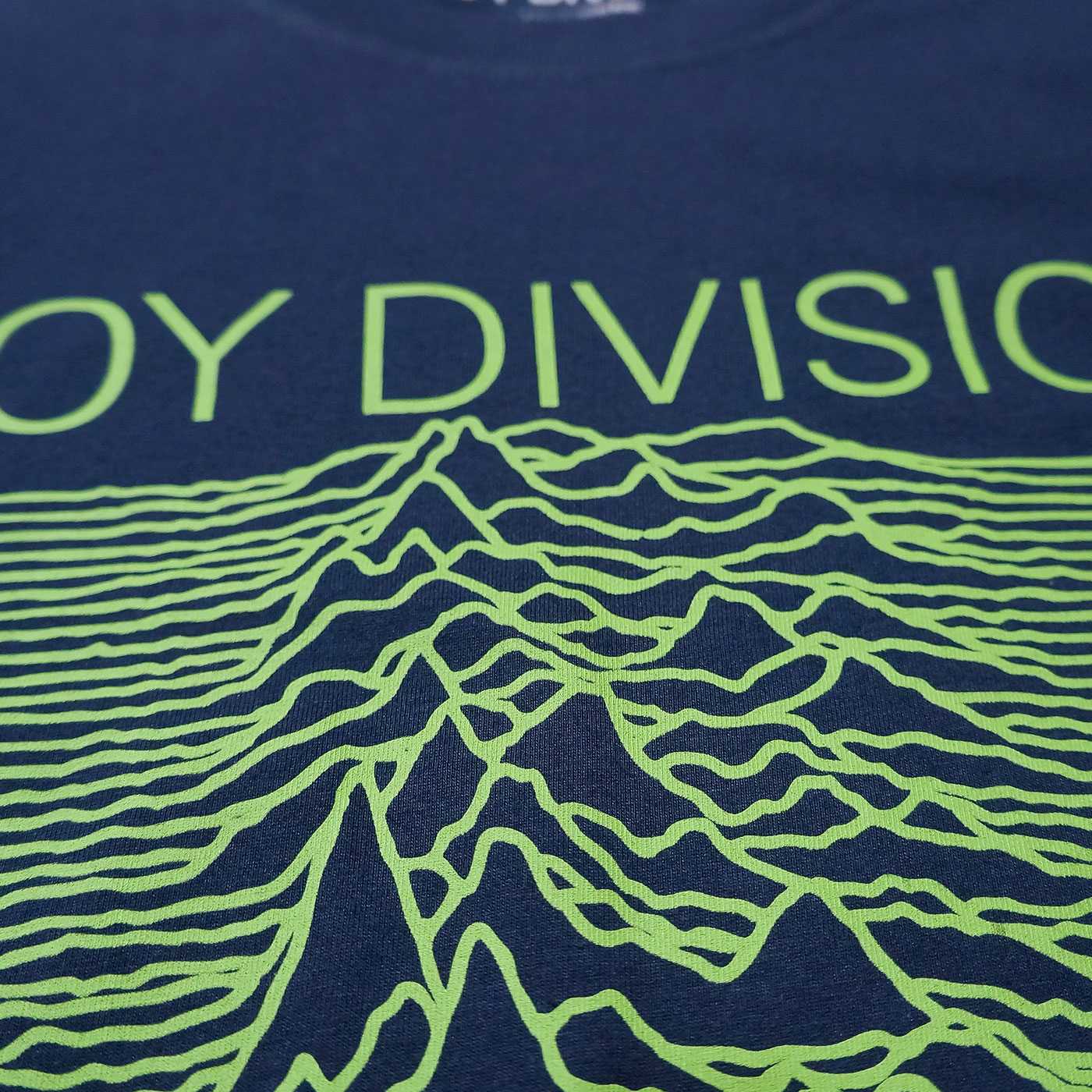JOY DIVISION Tシャツ Unknown Pleasures-Navy | OSOMALO バンドT