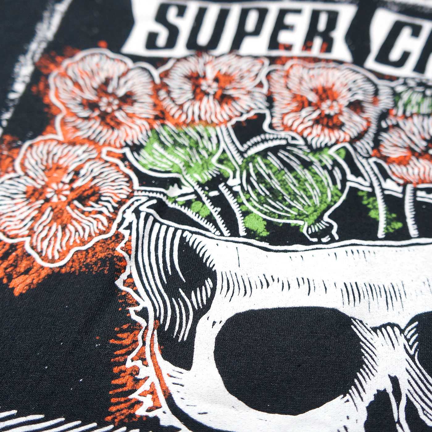 大人気！mnml★SHRC ピット クルー クロップド シャツ Champion】スクリプトロゴTシャツ（Tシャツ/カットソー