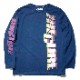 The CURE ���󥰥��꡼�֥���� Glitched Logo-Denim