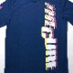 The CURE ���󥰥��꡼�֥���� Glitched Logo-Denim