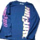 The CURE ���󥰥��꡼�֥���� Glitched Logo-Denim