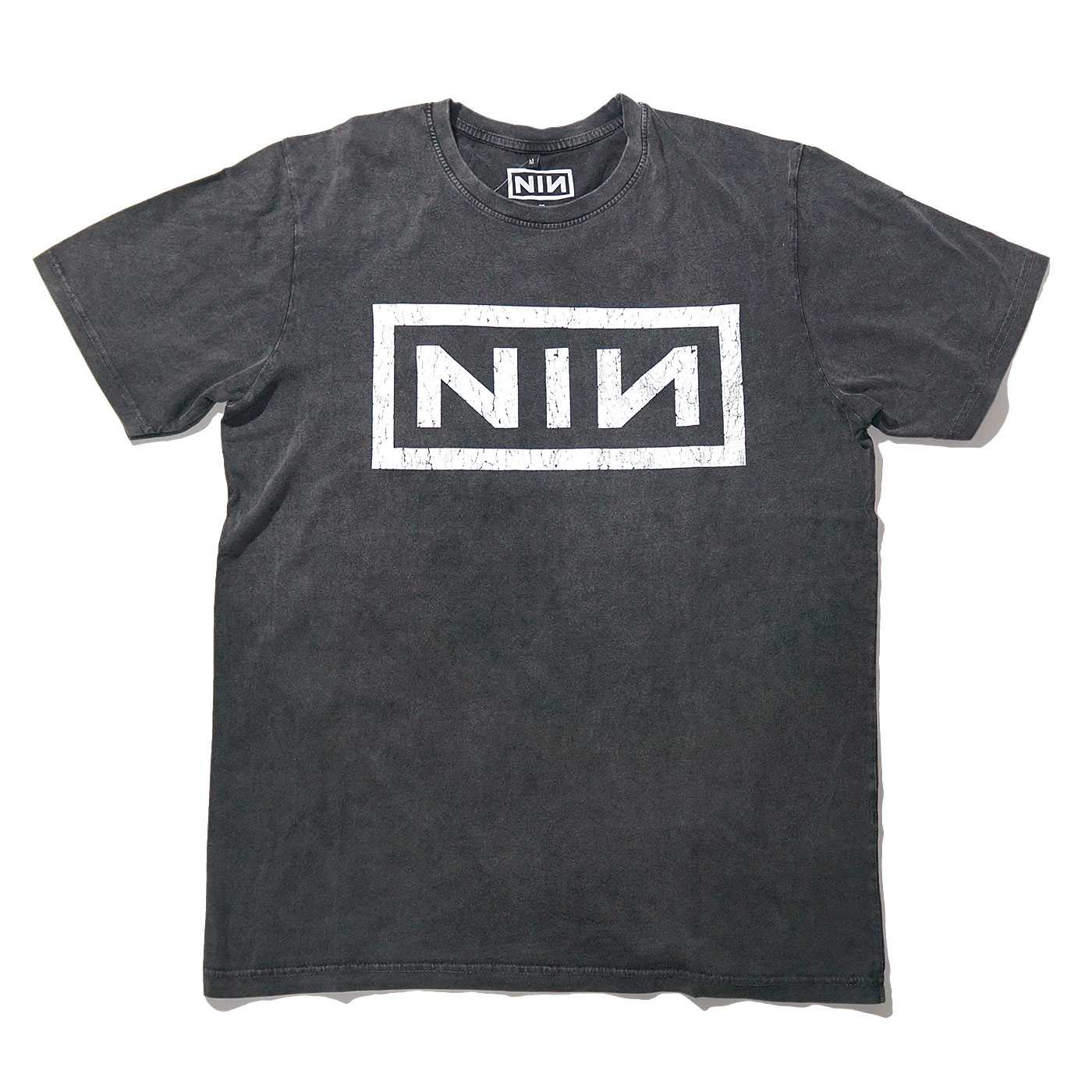 NINE INCH NAILS T����� Classic Logo ���ȡ��󥦥��å���-Grey 