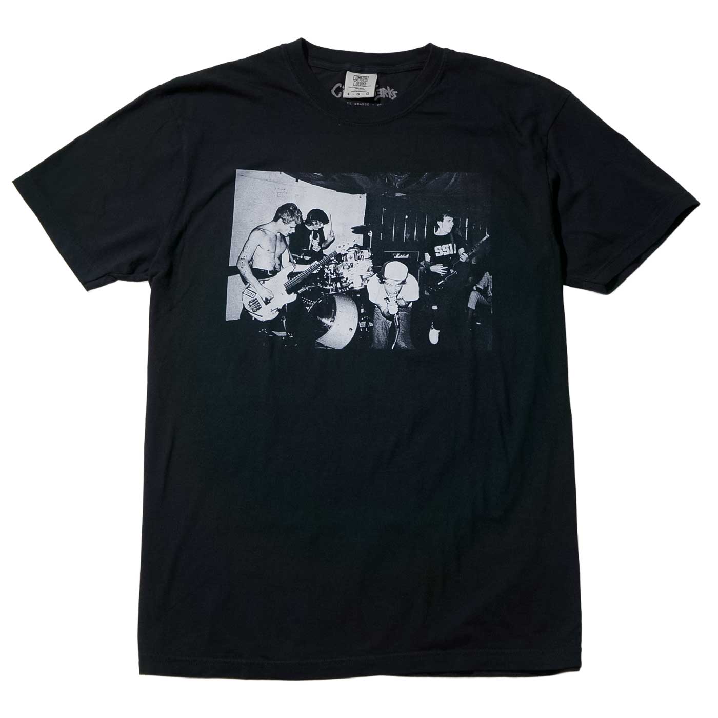 CIRCLE JERKS T����� 1984 Lineup-Black