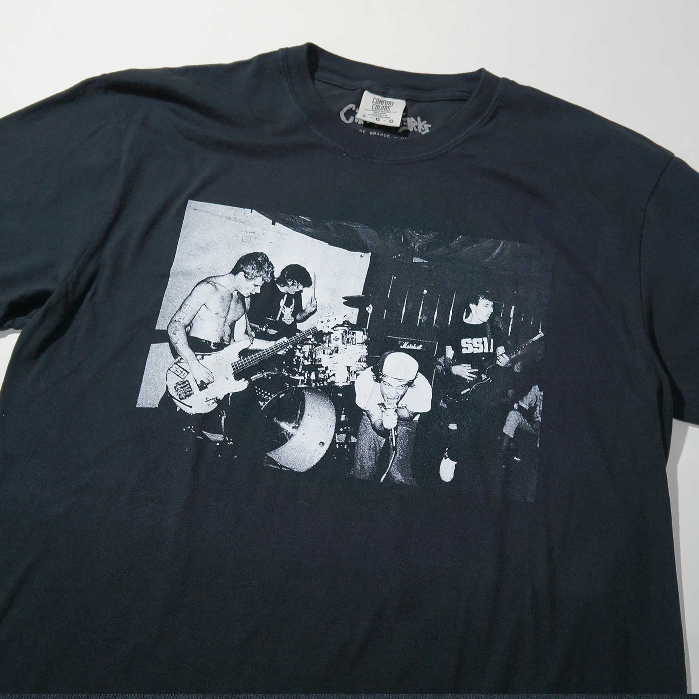 CIRCLE JERKS T����� 1984 Lineup-Black