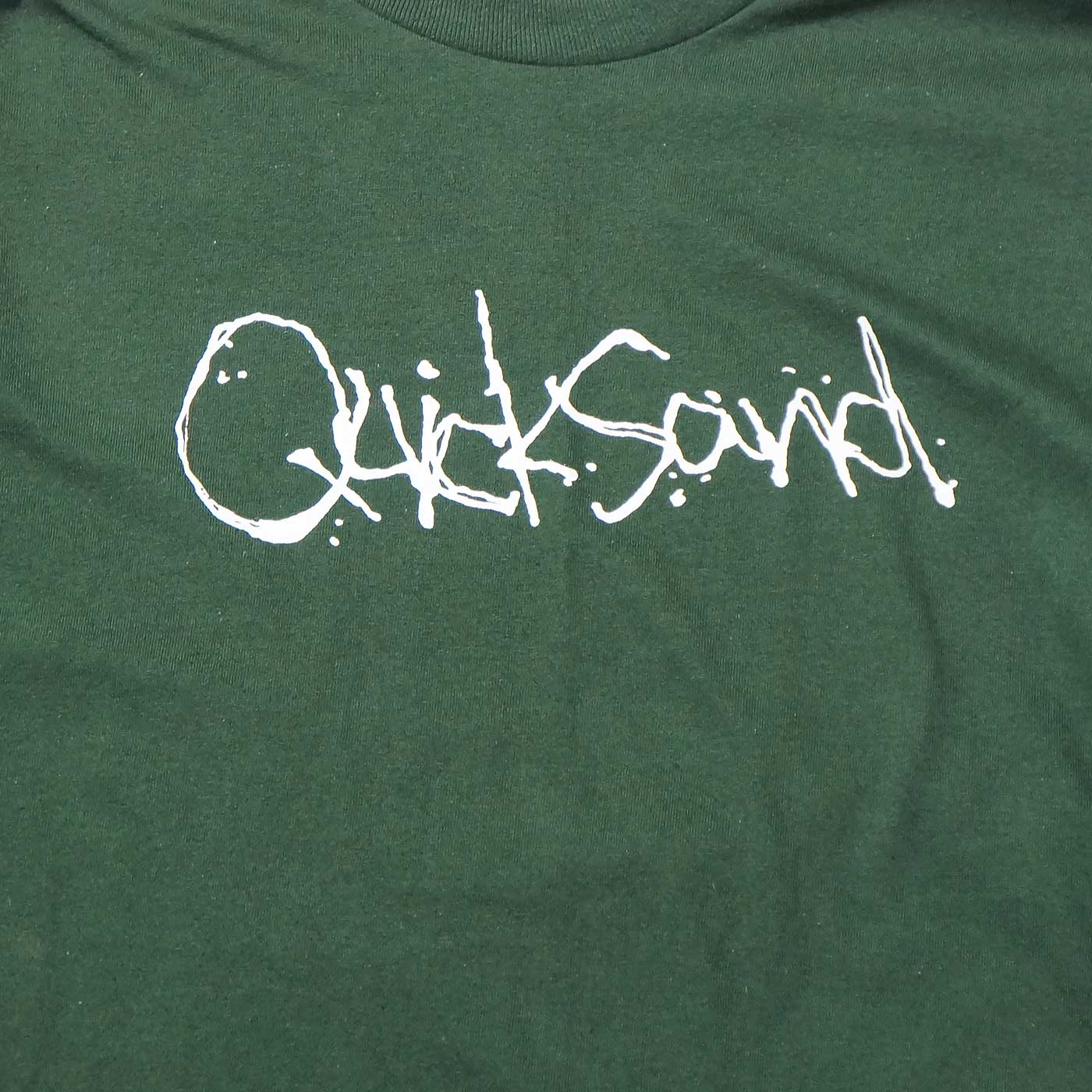 QUICKSAND ���󥰥��꡼�֥���� Logo-Green