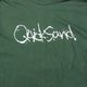QUICKSAND ���󥰥��꡼�֥���� Logo-Green