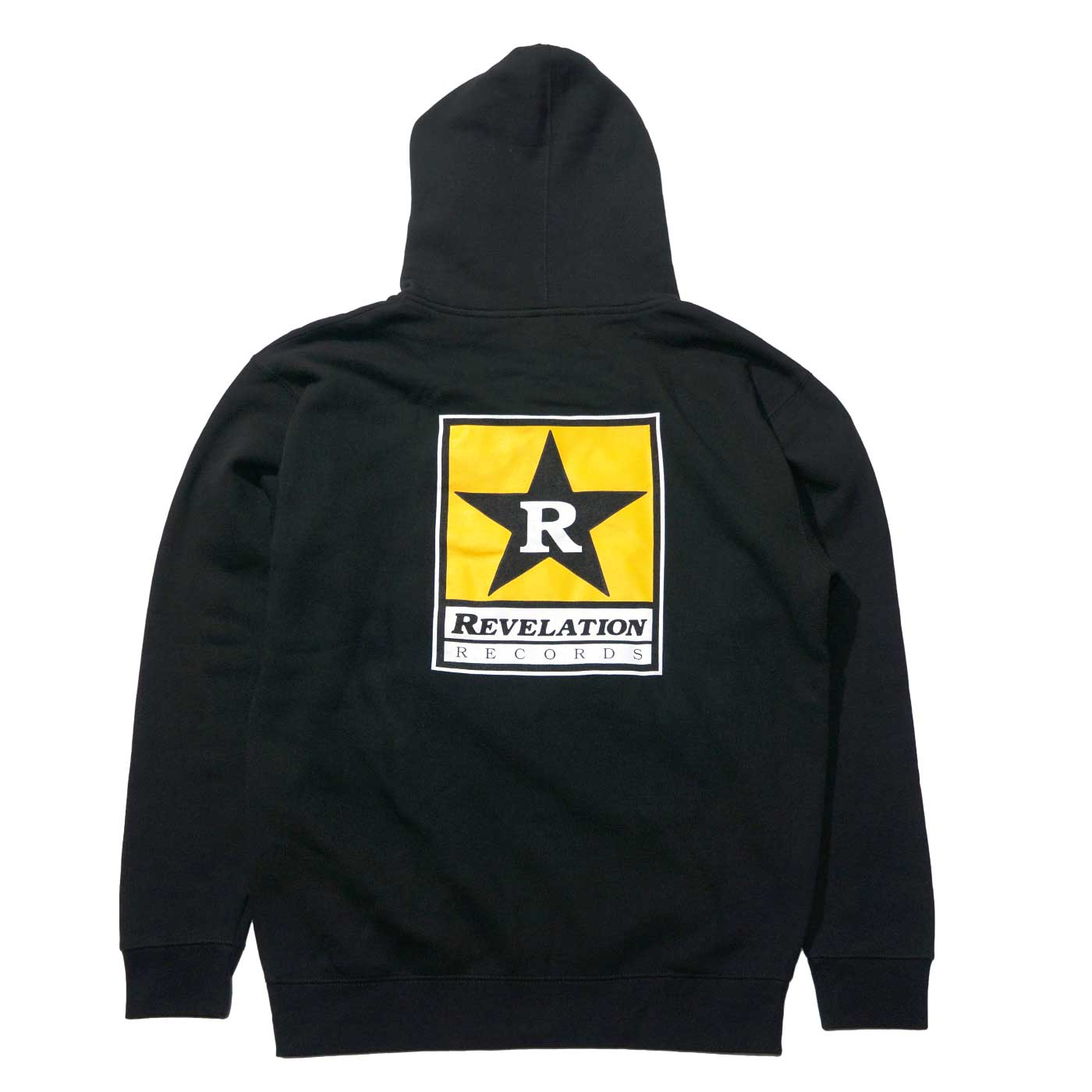 REVELATION RECORDS ���åץ��åץѡ����� Logo Zipper Hooded Sweatshirt-Black