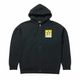 REVELATION RECORDS ���åץ��åץѡ����� Logo Zipper Hooded Sweatshirt-Black