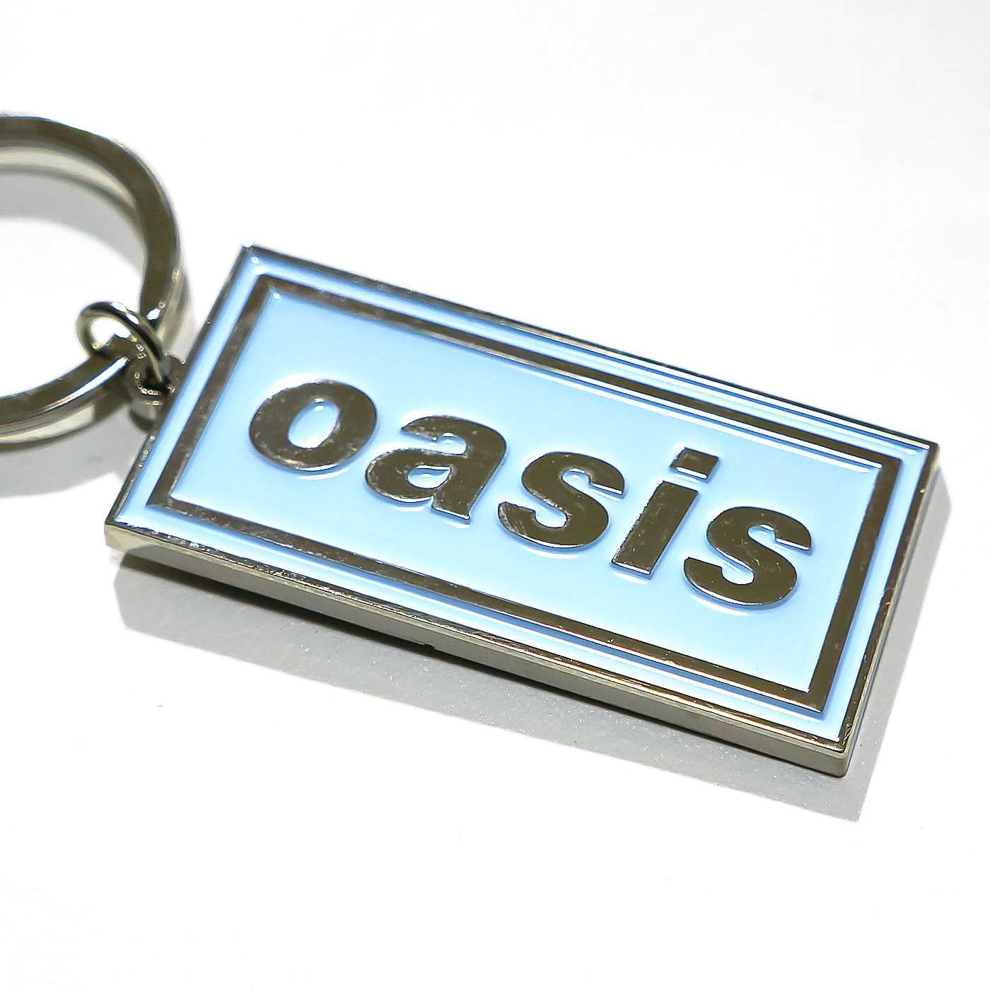 OASIS ���� ������������ �����ۥ���� Keychain Logo-Sky Blue