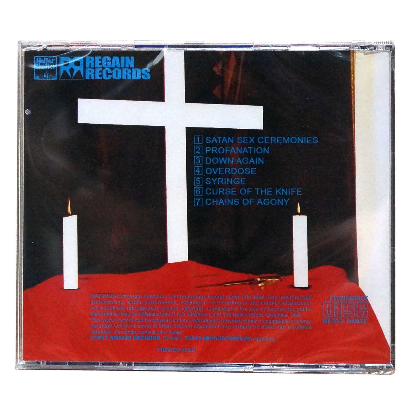 MEPHISTOFELES - Satan Sex Ceremonies CD (Ltd.500)