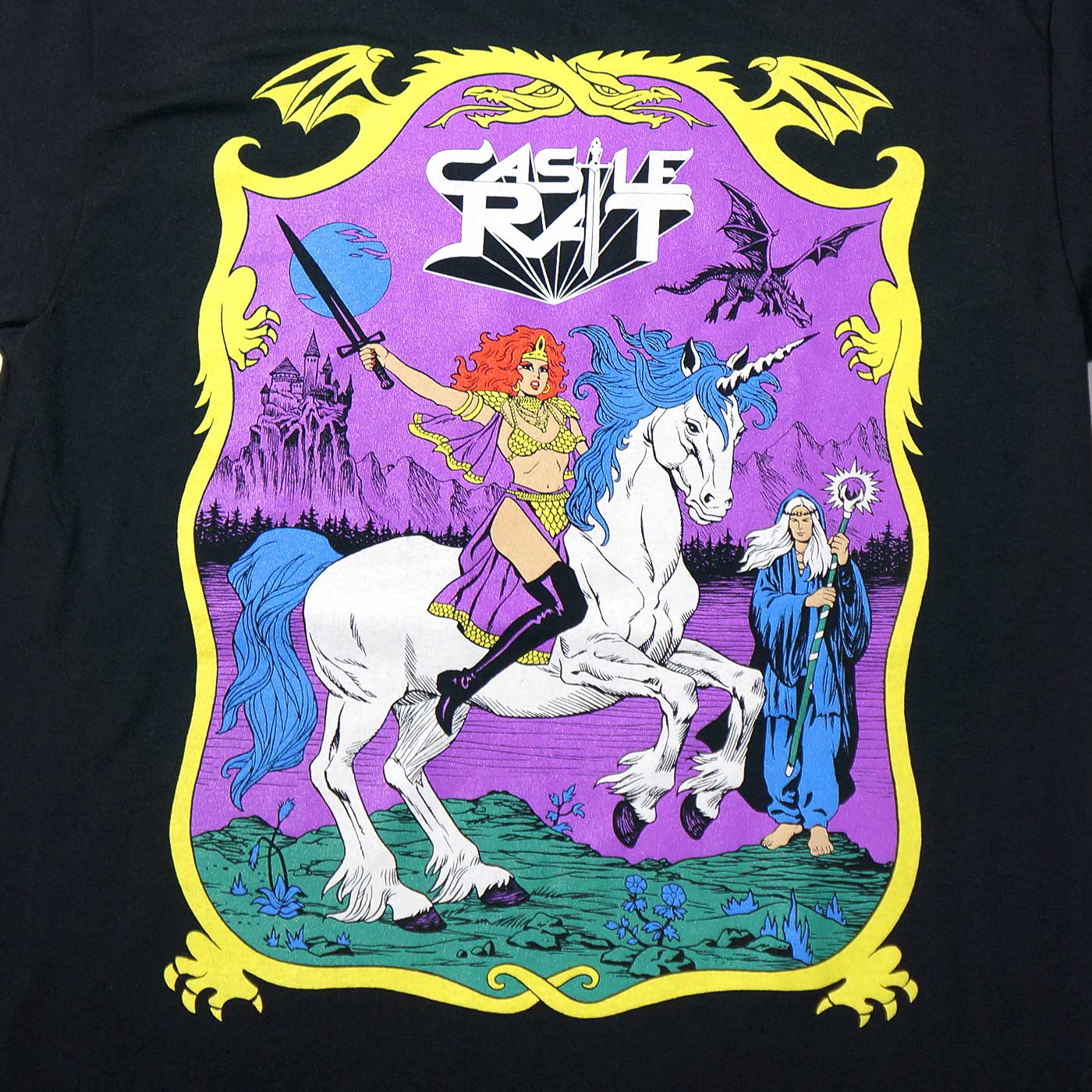 CASTLE RAT T����� Unicorn Rider-Black