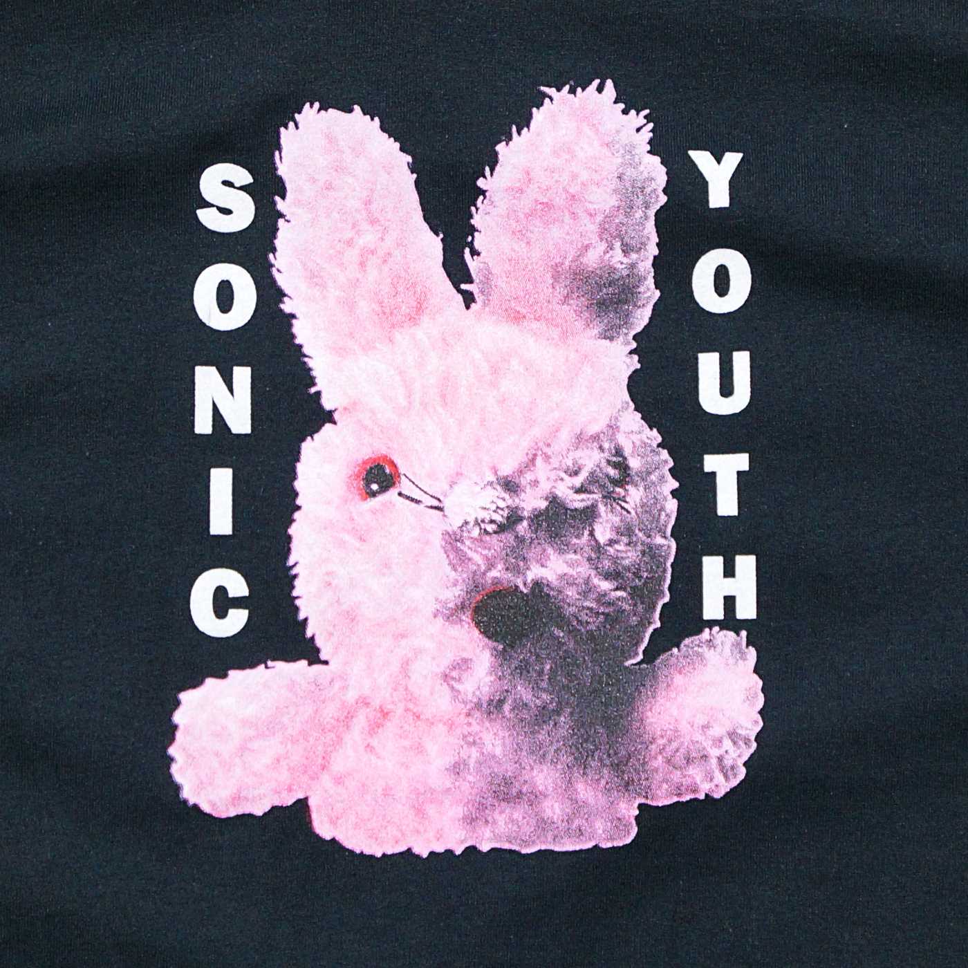 SONIC YOUTH T Dirty Bunny-Black