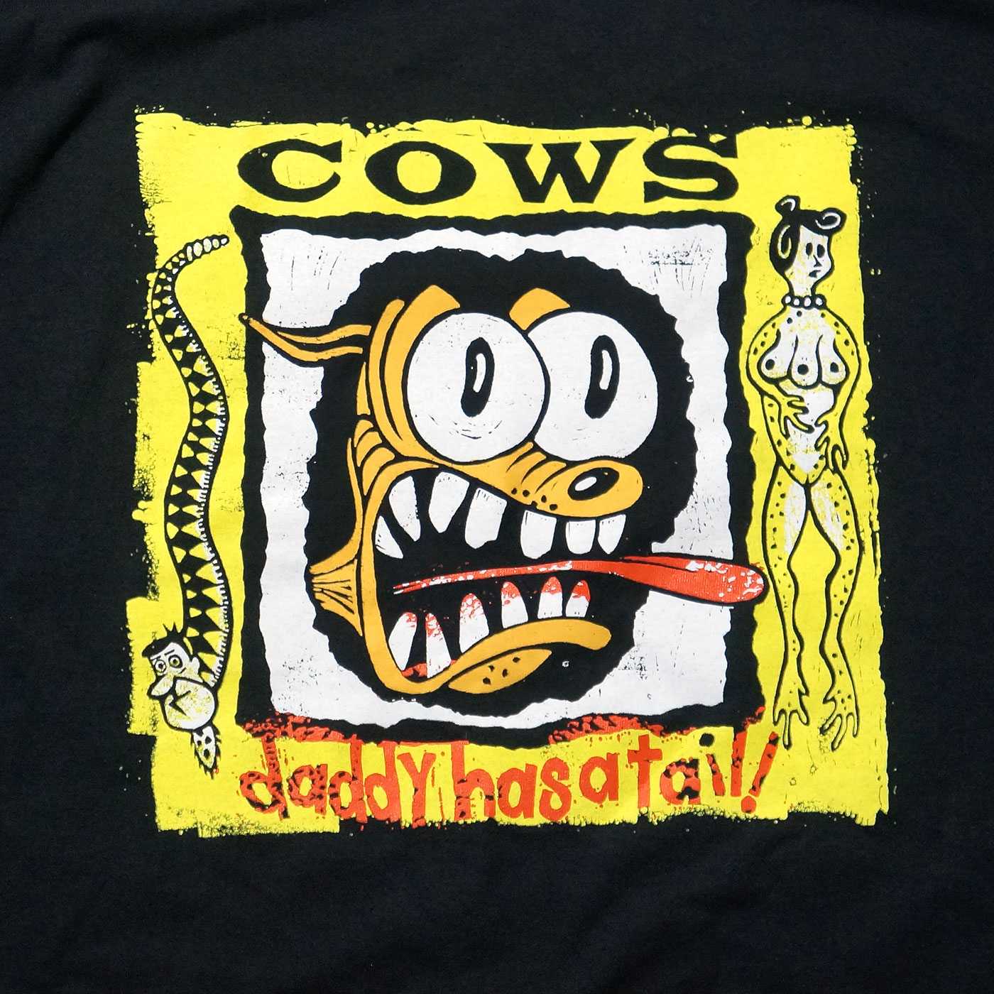 COWS T Daddy Has A Tail-Black