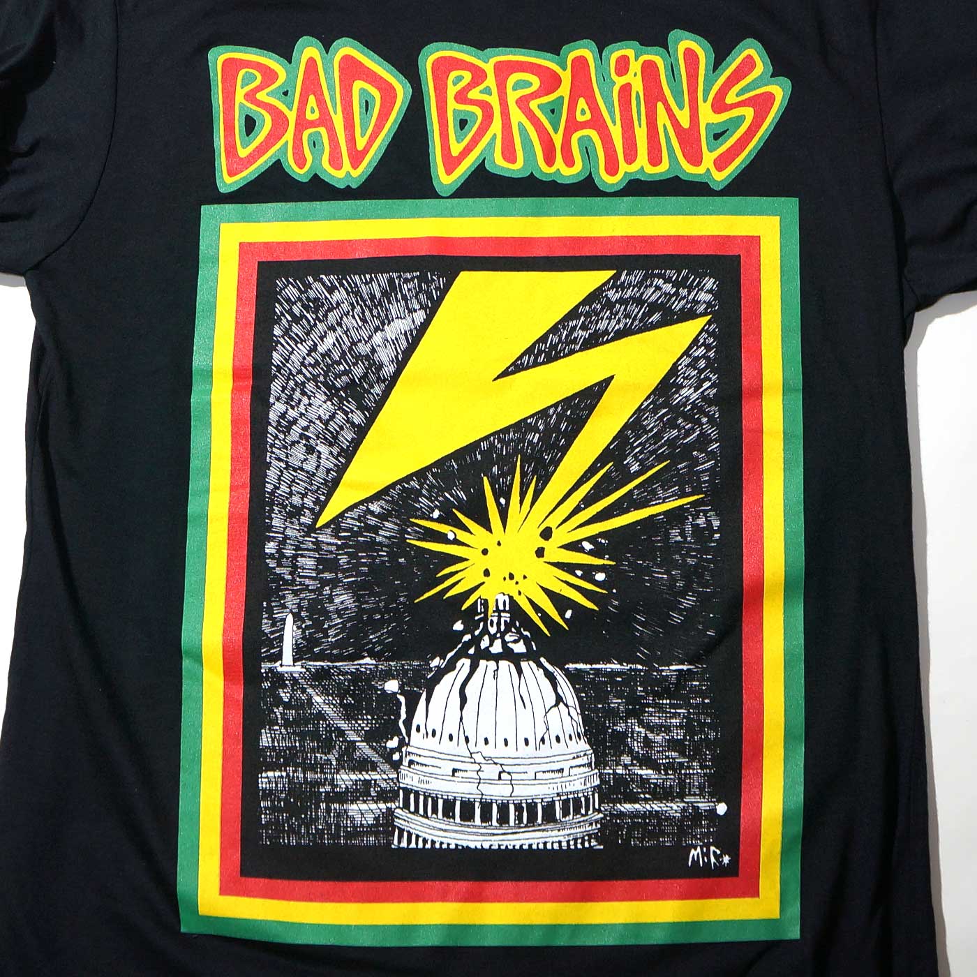 BAD BRAINS ���󥰥��꡼��T����� BB-Black
