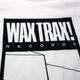 WAX TRAX T����� Classic Wire Logo-White