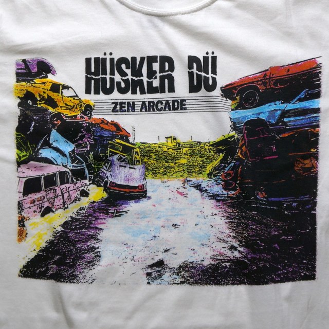 HUSKER DU Tシャツ Zen Arcade-White | OSOMALO バンドTシャツの通販