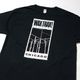 WAX TRAX! T����� Classic Wire Logo-Black
