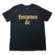 FONTAINES DC T Gothic Logo-Black