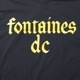 FONTAINES DC T Gothic Logo-Black