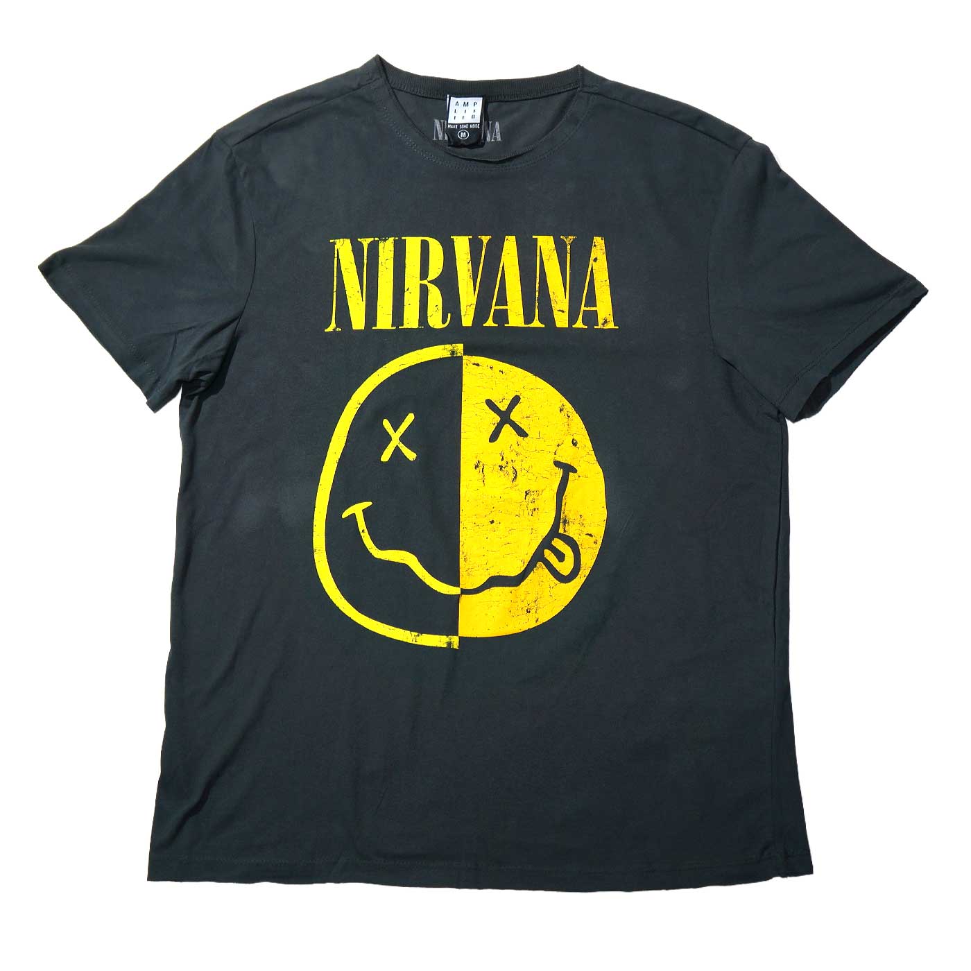 NIRVANA T����� Spliced(AMPLIFIED)-Charcoal