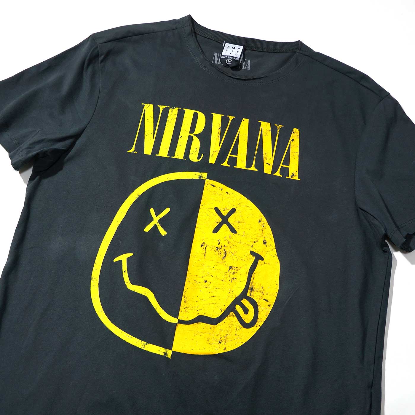 NIRVANA T����� Spliced(AMPLIFIED)-Charcoal