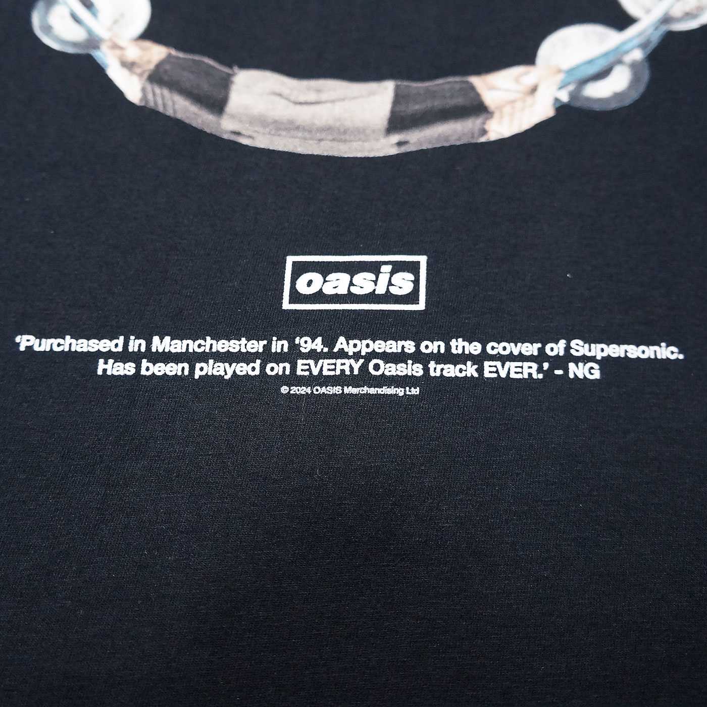 OASIS T����� Definitely Maybe Tambourine-Black