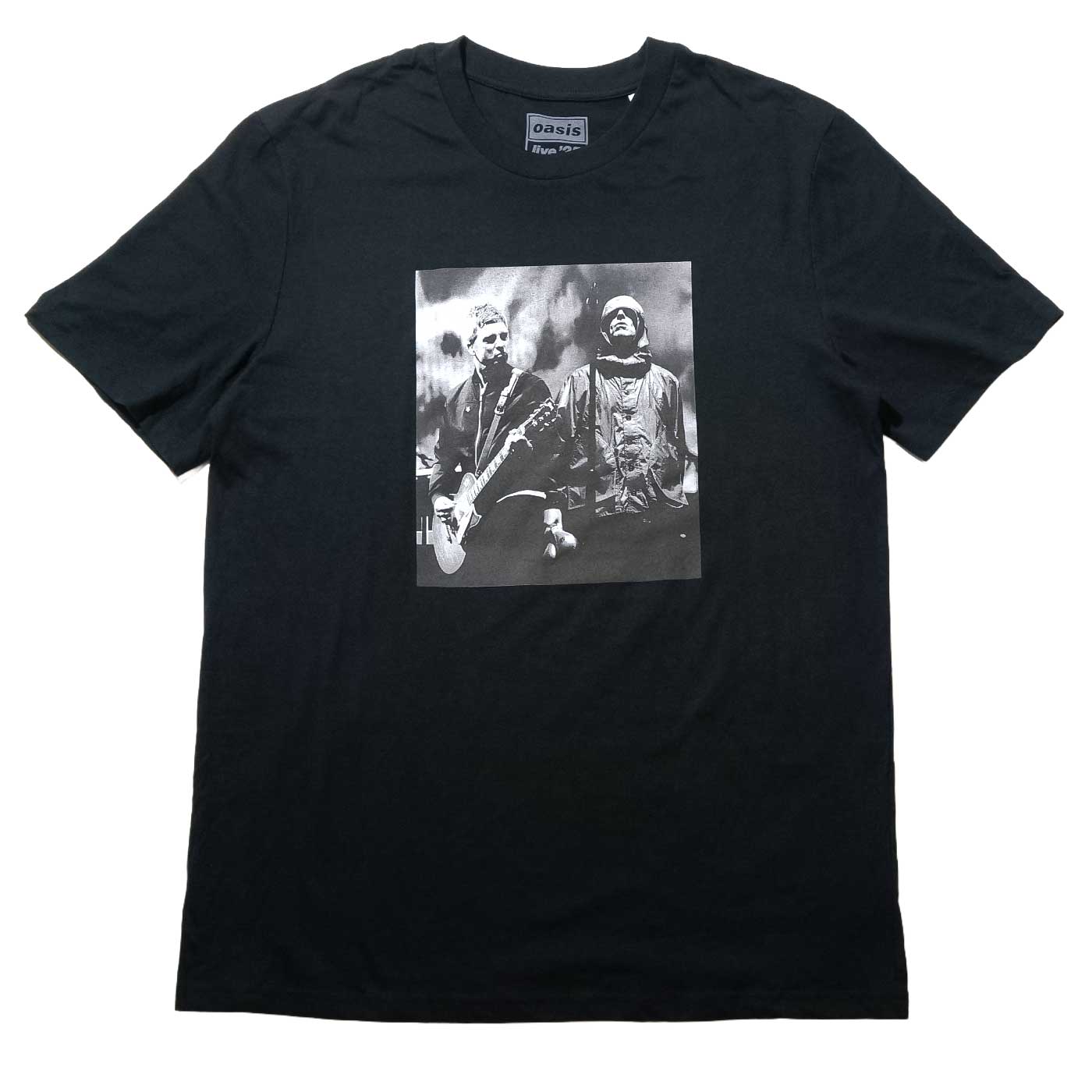 OASIS Tシャツ Live Photo(Ex-Tour)-Black | OSOMALO バンドTシャツの通販