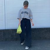 5/4入荷予定Yu's select ドットワイドパンツ