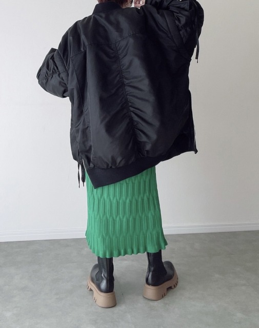 tomo��s select��wave knit skirt