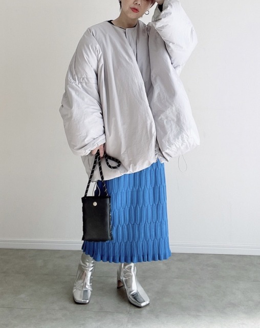 tomo��s select��wave knit skirt