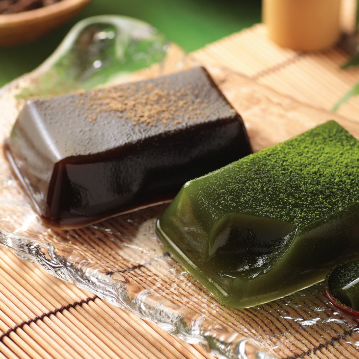 辻利】わらび餅詰め合わせ4個入(抹茶・ほうじ茶) | 辻利：宇治