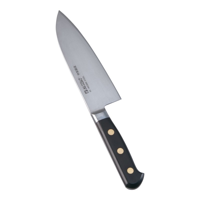 洋出刃16.5cm 手研本刃付 ミソノ EUカーボン鋼(旧スウェーデン鋼