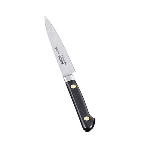 Misono ペティナイフ　12cm スウェーデン鋼 細身ペティ12cm 手研本刃付 ミソノ EUカーボン鋼(旧スウェーデン