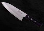 左用 MV鋼 出刃18cm　正広　刃渡180mm　10657|「左利き用」を探す ( 取扱品 [ミソノ] [正広] )|包丁