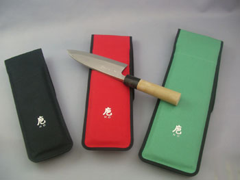 帆布製 包丁ケース 【D-M】 対応品165～195mmの出刃、洋出刃、舟行